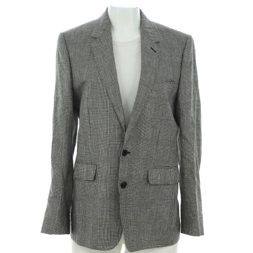 Women's Classic Blazer Houndstooth Wool and Linen