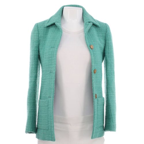 Women's Button-Up Jacket Tweed