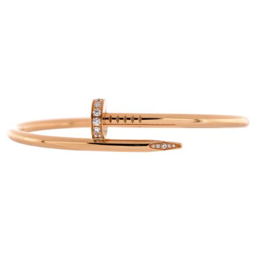 Juste un Clou Bracelet 18K Rose Gold with Diamonds Classic