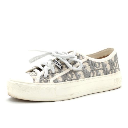 Women's Walk'N'Dior Sneakers Oblique Canvas