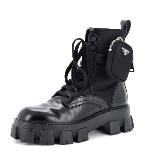 Monolith Combat Boots Leather and Nylon