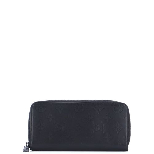 Zippy Wallet Monogram Shadow Leather Vertical