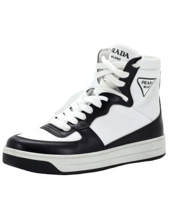 Women's District High-Top Sneakers Leather