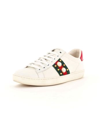 Ace Sneakers Embellished Leather