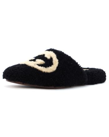 Women's Eileen Interlocking G Slippers Shearling