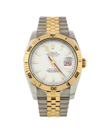 Oyster Perpetual Datejust Turn-O-Graph Automatic Watch Stainless Steel and Yellow Gold 36