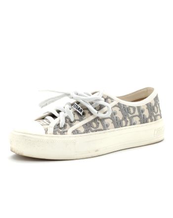 Women's Walk'N'Dior Sneakers Oblique Canvas