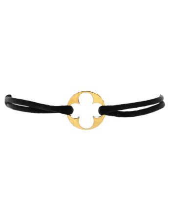 Empreinte Bracelet Silk Cord with 18K Yellow Gold